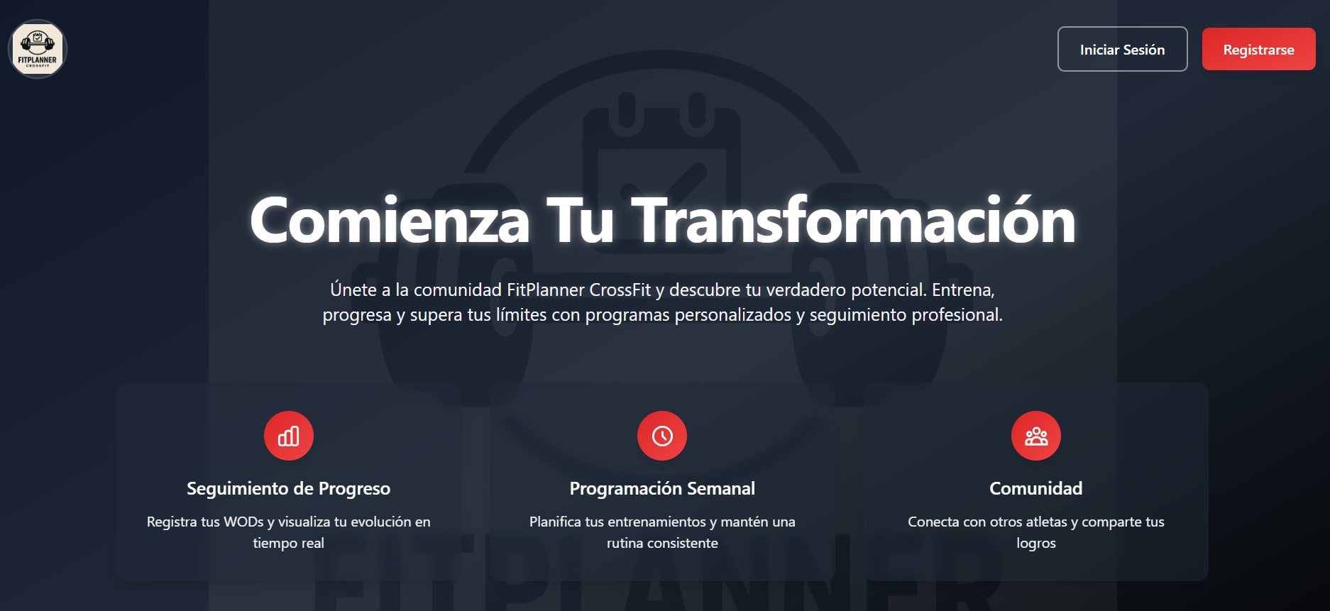 Logo de FitPlanner