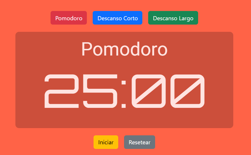 Logo de Aplicación Pomodoro